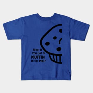 Retro Muffin Question Kids T-Shirt